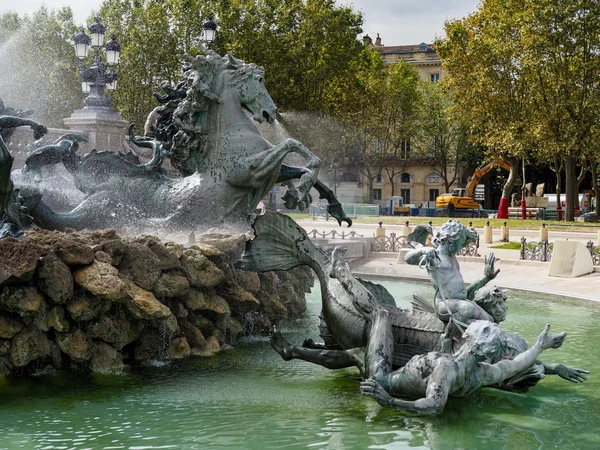 BORDEAUX, GIRONDE/FRANCE - SEPTEMBER 19 : Monument to the Girond — Stock Photo, Image