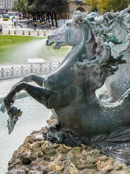 BORDEAUX, GIRONDE/FRANCE - SEPTEMBER 19 : Monument to the Girond — Stock Photo, Image