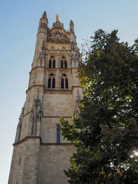 Bordeaux, Gironde/Frankrike-september 20: fasaden av cathedra — Stockfoto