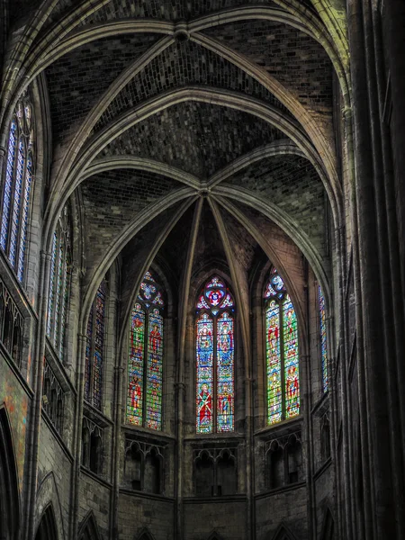 BORDEAUX, GIRONDE / FRANCE - SEPTEMBER 20: Interior View of the C — стоковое фото