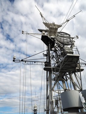 Londra/İngiltere - 12 Eylül : Hms Belfas'ta İletişim Direği