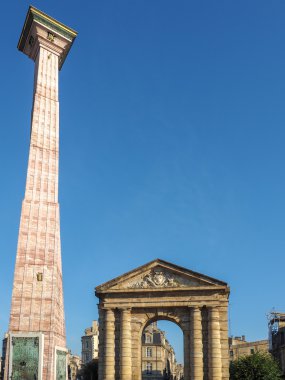Bordeaux, Gironde/Fransa - 21 Eylül : Place de la Victoire i