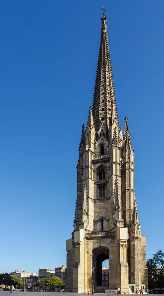 BORDEAUX, GIRONDE / FRANÇA - SETEMBRO 21: Torre de São Miguel em — Fotografia de Stock