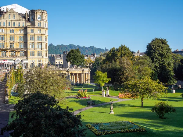 Bath, Somerset/UK-oktober 02: utsikt över Empire Hotel i BAT — Stockfoto