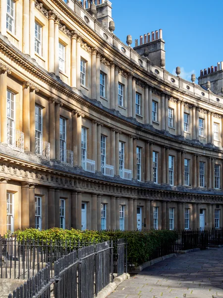 BATH, SOMERSET/UK - OCTOBER 02 : Houses in the Circus in Bath So — Stock Photo, Image