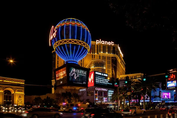 Las Vegas, Nevada Usa - 2 sierpnia: gorącym powietrzem balon repliki Paryż — Zdjęcie stockowe