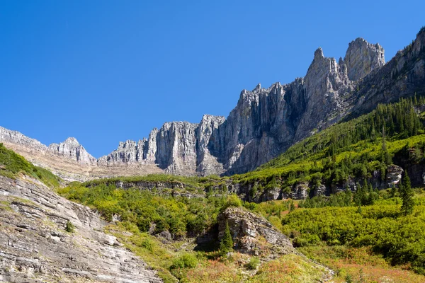 Vista panorâmica do Parque Nacional da Geleira — Fotografia de Stock