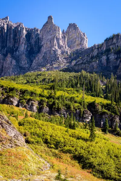 Schilderachtig uitzicht op de gletsjer nationaal park — Stockfoto