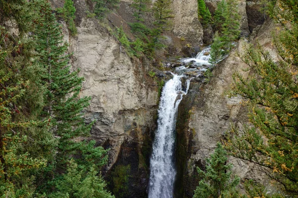 Cascate della Torre nel Parco Nazionale di Yellowstone — Foto Stock