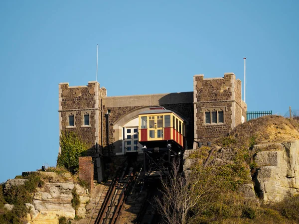 HASTINGS, EAST SUSSEX / UK - NOVEMBRO 06: East Hill Funicular Rai — Fotografia de Stock