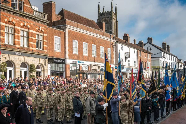 EAST GRINSTEAD WEST SUSSEX / UK - NOVEMBER 13: Memorial Service o — стоковое фото