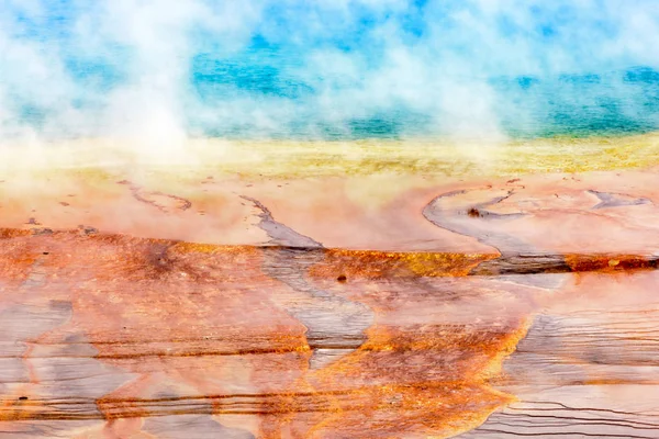 Grand Prismatic Spring in Yellowstone National Park — Stock Photo, Image