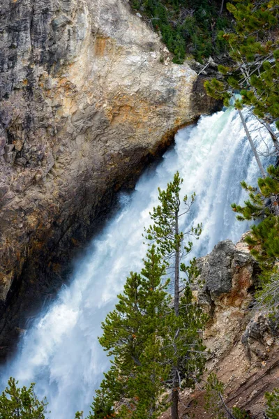 Baja Yellowstone Falls — Foto de Stock