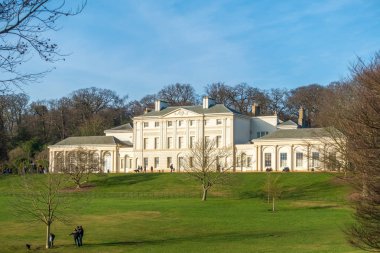 HAMPSTEAD, LONDON/UK - DECEMBER 27 : View of Kenwood House at  H clipart