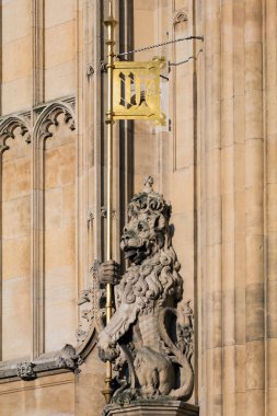 Londra/İngiltere - Şubat 13: Aslan Parli evlerin, İngiltere