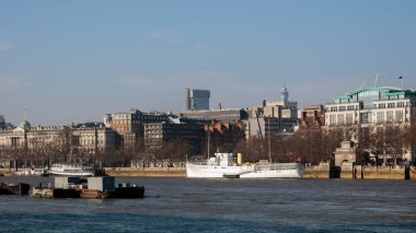 Londra/İngiltere - Şubat 13: Londra manzarası görünümünü Febru üzerinde