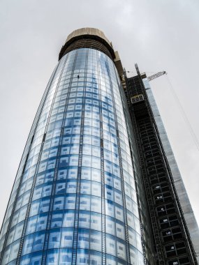 Londra/İngiltere - Şubat 24: Yapım aşamasında yeni binasında