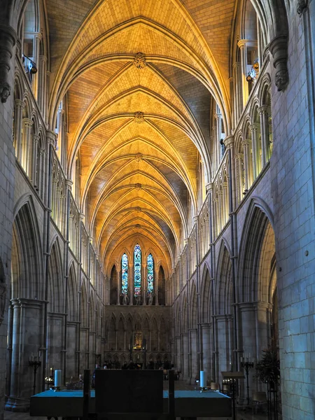 LONDRES / UK - 24 DE FEBRERO: Vista Interior de la Catedral de Southwark i — Foto de Stock