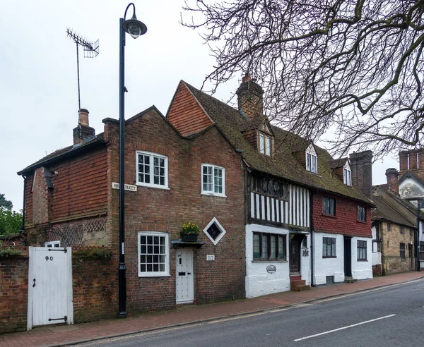 East grinstead, west sussex / uk - märz 12: ye olde lock up und — Stockfoto