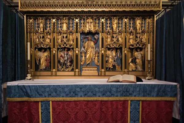 Salisbury, Wiltshire/Uk - 21 maart: De kapel van de Heilige Michaël — Stockfoto