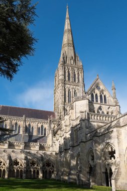Salisbury, Wiltshire/Uk - 21 Mart: Salisbury dış görünüm 