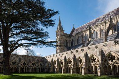 Salisbury, Wiltshire/Uk - 21 Mart: Salisbury dış görünüm 