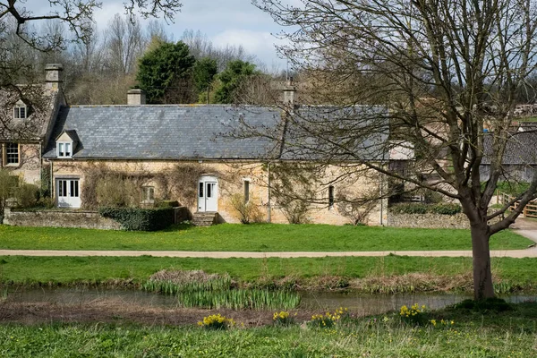 UPPER SLAUGHTER, GLOUCESTERSHIRE/UK - MARCH 24 : Scenic View of — Stock Photo, Image