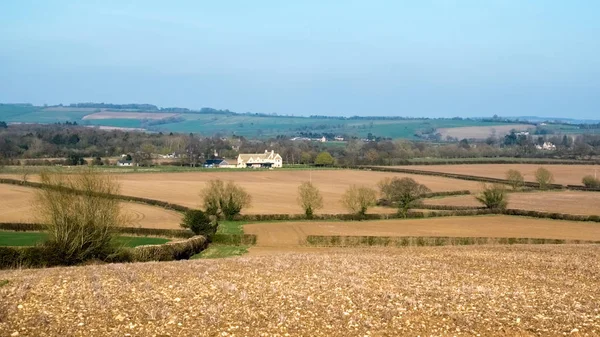 NEAR WITNEY, OXFORDSHIRE/UK - MARCH 24 : Scenic View of the Roll — Stock Photo, Image