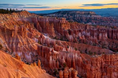 Bryce Canyon doğal görünümünü