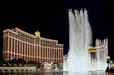 Las Vegas, Nevada/ABD - 2 Ağustos: Sezar'ın Sarayı otel ve CA'ları