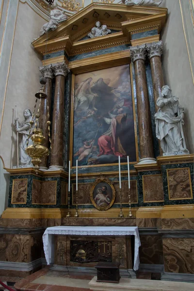 Bergamo, Lombardy/İtalya - Haziran 25: Cathedr, iç görünüm — Stok fotoğraf