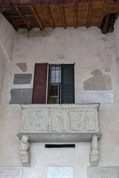 Bergamo, Lombardia/Olaszország - június 25-én: Palazzo Del Podestaore, hogy — Stock Fotó