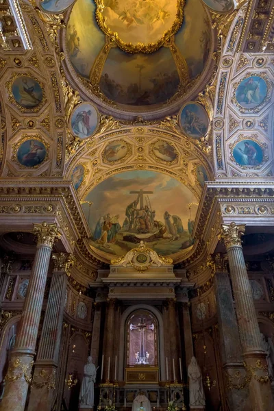 BERGAMO, LOMBARDY/ITALY - JUNE 26 : Interior View of the Cathedr — Stock Photo, Image