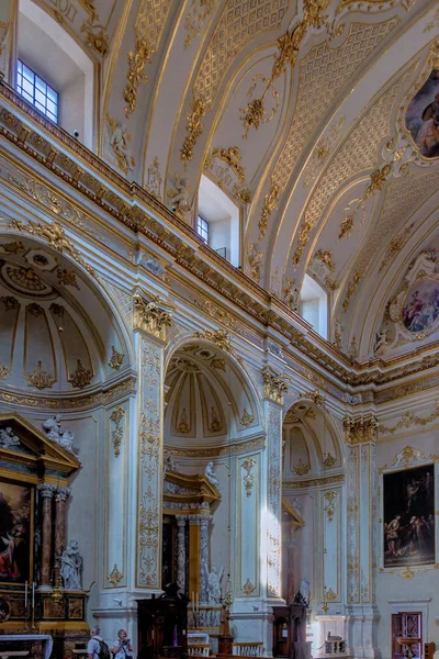 BERGAMO, LOMBARDIA / ITALIA - 26 GIUGNO: Veduta interna del Catedro — Foto Stock