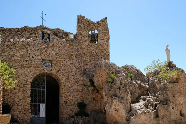MIJAS, ANDALUCIA/SPAIN - JULY 3 : Sanctuary of the Virgin de la — Stock Photo, Image