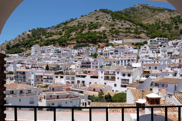Mijas, Andalusien/Spanien - 3 juli: Vy från Mijas i Andalucia — Stockfoto
