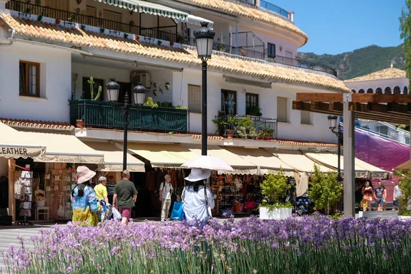 MIJAS, ANDALUCIA / ESPAÑA - 3 DE JULIO: Vista de Mijas Andalucía España — Foto de Stock