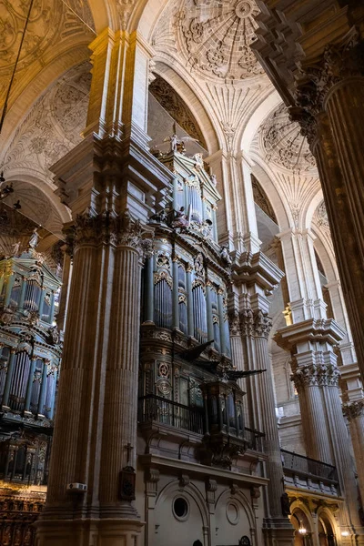 Malaga, Andalucia/İspanya - Temmuz 5: Cathedra, iç görünüm