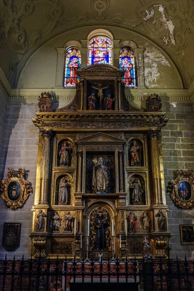 MALAGA, ANDALUCIA / ESPANHA - JULHO 5: Vista Interior da Catedra — Fotografia de Stock