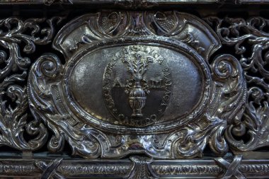 Malaga, Andalucia/İspanya - Temmuz 5: Cathedra, iç görünüm