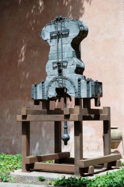 Malaga, Andalucia/İspanya - Temmuz 5: Bahçeleri sanat