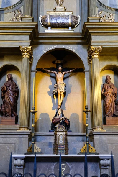 MALAGA, ANDALUCIA/SPAIN - JULY 5 : Interior View of the Cathedra — Stock Photo, Image