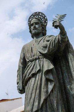 Marbella, Andalucia/İspanya - 6 Temmuz: San Bernabe Ma heykeli