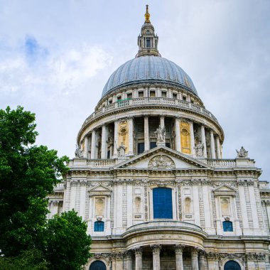 Londra - 27 Temmuz: St Pauls Cathedral Londra üzerinde 27 Temmuz 2017