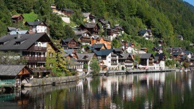 Hallstatt, Salzkammergut/Avusturya - Eylül 14: Görünüm salonları