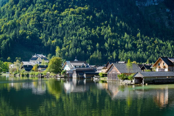 Hallstatt, Salzkammergut/Avusturya - Eylül 14: Görünüm salonları