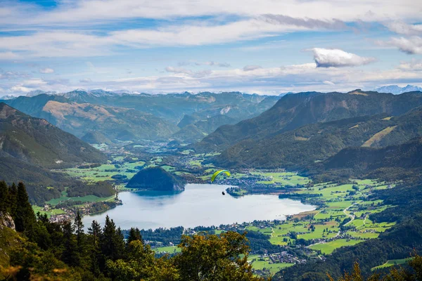 St Gilgen, Salzburg/Avusturya - 15 Eylül: Countr görünümünü — Stok fotoğraf