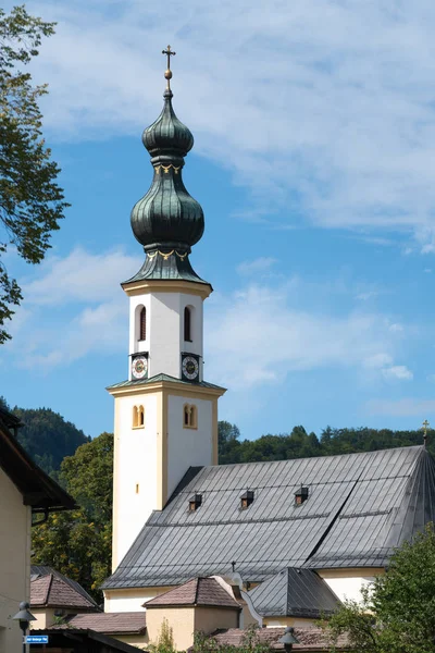 St Gilgen, Salzburg/Österrike - 15 September: Kyrkan av Saint Gi — Stockfoto