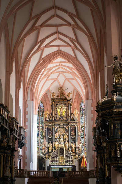 Mondsee Horní Rakousko/Rakousko - 15. září: Pohled zevnitř na — Stock fotografie