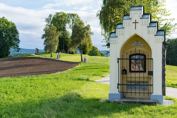 Sankt Georgen, Upper Austria/Österrike - 15 September: Golgata Chur — Stockfoto